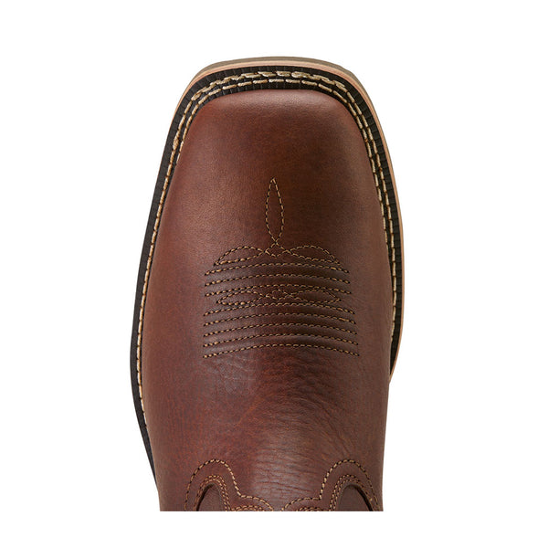 10025098 Ariat Men's Hybrid Rancher Waterproof Insulated Wide Square Toe Cowboy Boot - Sunshine