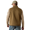 10028416 Ariat Men's Grizzly Canvas Insulated Concealed Carry Vest - Cub