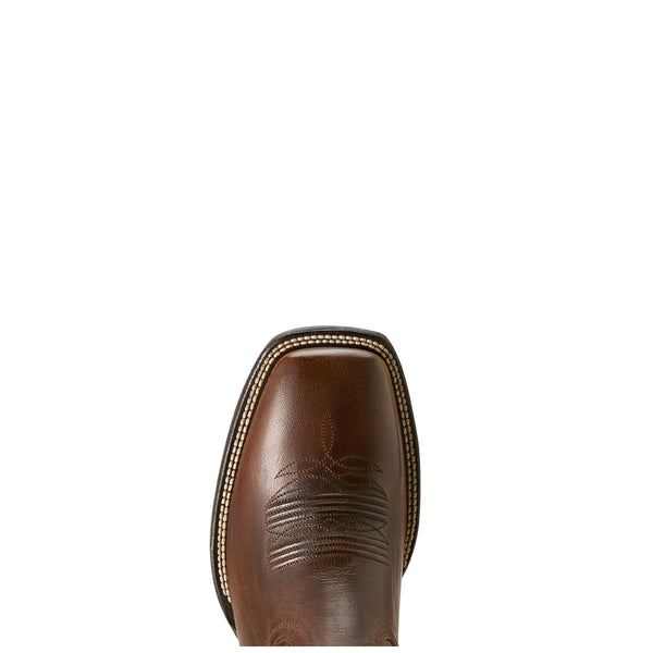 10029699 Ariat Men's Circuit Patriot Western Boot - Weathered Tan