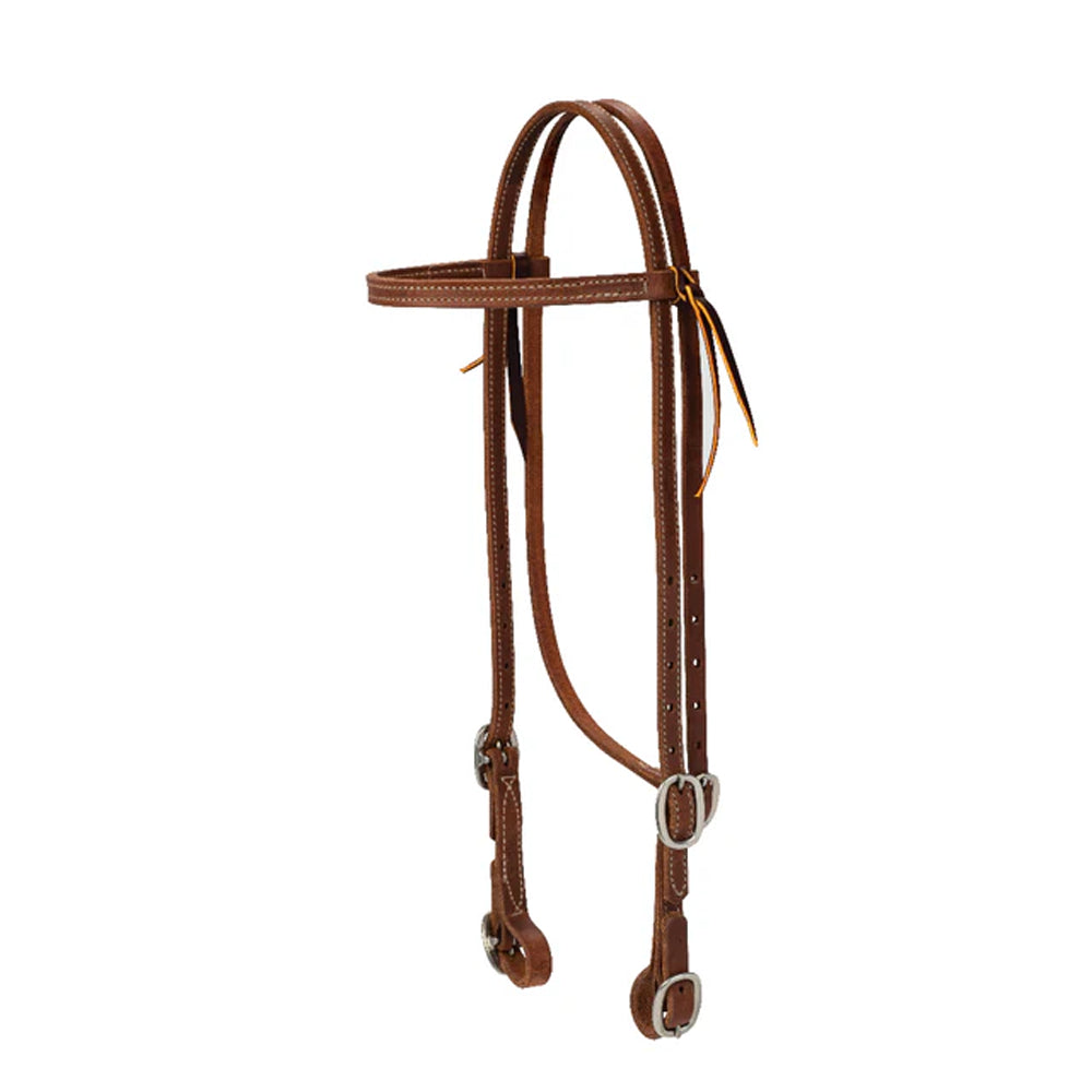 10031-10-00-01 Weaver ProTack® Browband Headstall with Buckle Bit Ends