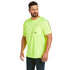 10031037 Ariat Men's Rebar Heat Fighter Short Sleeve T-Shirt - Neon Lime