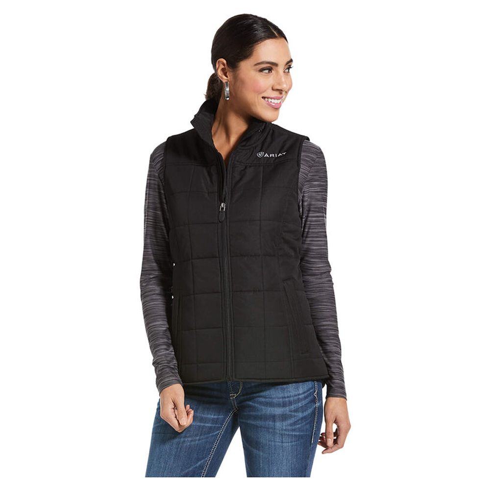 10032984 Ariat Women's Crius Insulated Carry Conceal Vest - Black