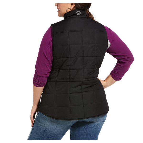 10032984 Ariat Women's Crius Insulated Carry Conceal Vest - Black