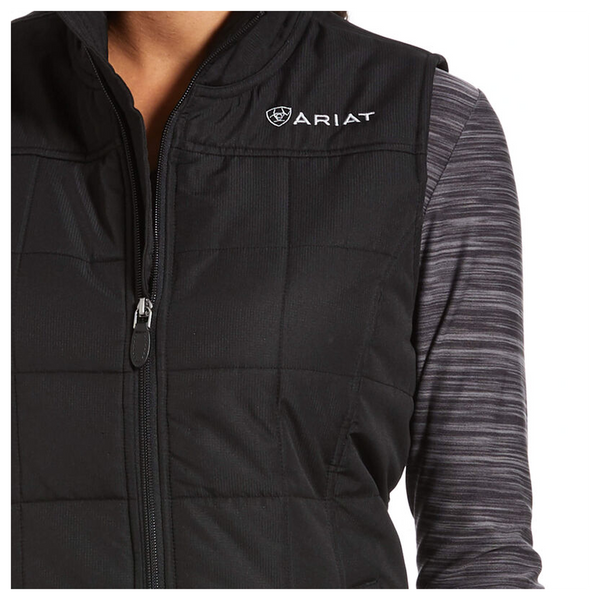 10032984 Ariat Women's Crius Insulated Carry Conceal Vest - Black