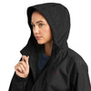10037842 Ariat Women's Rebar Stormshell Logo Waterproof Jacket - Black/Purple Potion