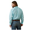 10044863 Ariat Men's Osburn Classic Long Sleeve Buttondown Western Shirt - Turquoise