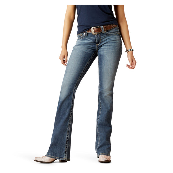 10045361 Ariat Women's Phoebe Perfect Rise Boot Cut Jean - Canadian