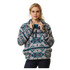 10046134 Ariat Women's R.E.A.L. Berber Pullover Sweatshirt - Rocky Mountain Print