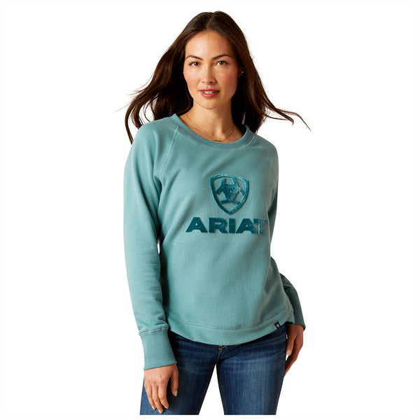 10046159 Ariat Women's Benicia Sweatshirt - Arctic