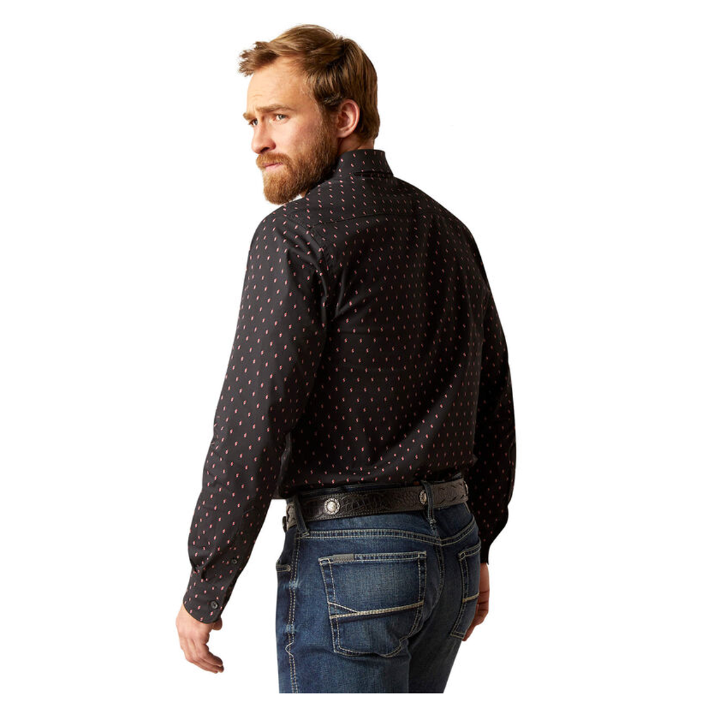 10046237 Ariat Men's Merrick Modern Fit Long Sleeve Western Shirt - Bl ...