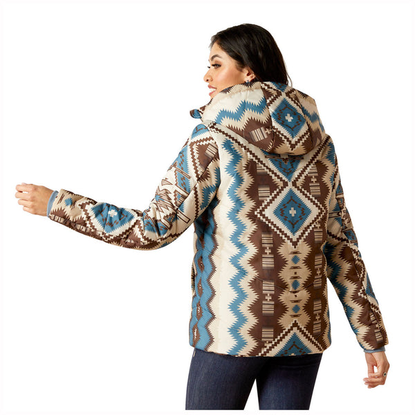 10046282 Ariat Women's Chimayo Puffer Jacket - Two Column Print