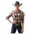 10046311 Ariat Women's Laramie Long Sleeve Western Snap Shirt - Laramie Plaid