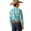 10046431 Ariat Boys Brent Classic Fit Long Sleeve Buttondown Shirt - Sandshell