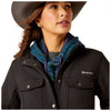 10046445 Ariat Women's Berber Back Softshell Jacket  - Black