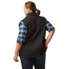10046560 Ariat Women's Rebar DuraCanvas Insulated Vest - Black
