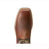 10046983 Ariat Men's Ridgeback Square Toe Western Boot - Deepest Clay