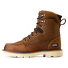10047028 Ariat Mens  REBAR LIFT 8" Comp Toe Waterproof Work Boot - Distressed Brown