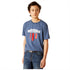 10047650 Ariat Boys Banner Shield Short Sleeve T-Shirt - Navy Heather