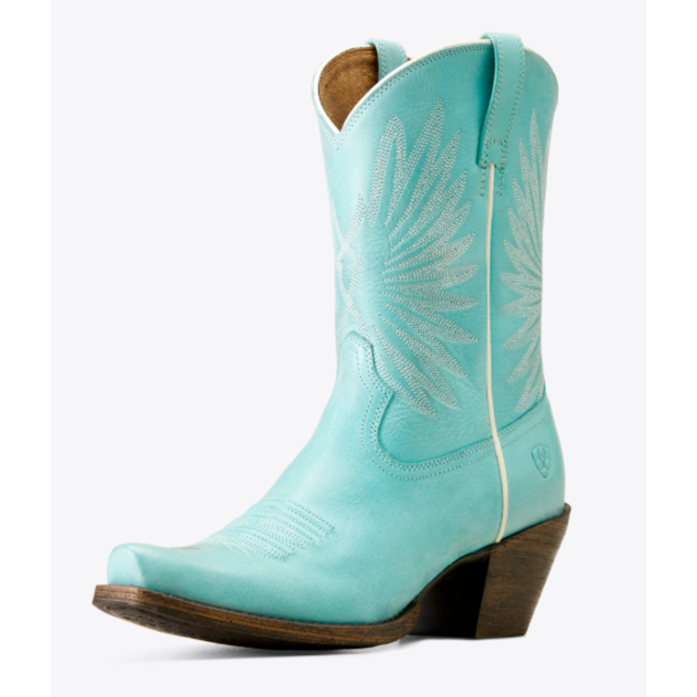 10048184 Ariat Women's Goldie Snip Toe Cowboy Boot - Miami Shore