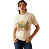 10048583 Ariat Women's Desert Dreaming Short Sleeve T-Shirt - Natural