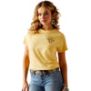 10048684 Ariat Women's Cow Sunset Short Sleeve T-Shirt -Jojoba