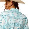 10048776 Ariat Women's Western VentTEK Long Sleeve Stretch Shirt - Nora Print