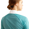 10048814 Ariat Women's Aptos English Vent Show Shirt - Brittany Blue