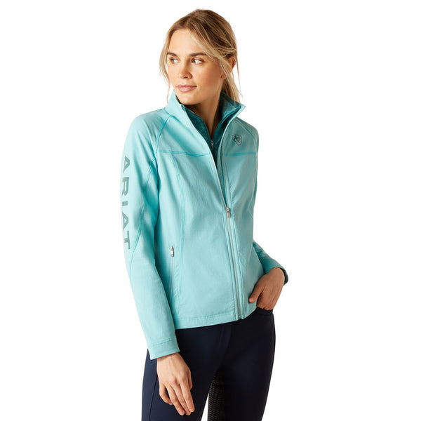 10048851 Women's Agile Softshell Jacket - Marine Blue