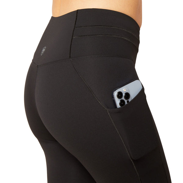 10048907 Ariat Women's EOS 2.0 Knee Patch Riding Pants - Black