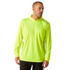 10048978 Ariat Men's Rebar Sunblocker Hooded T-Shirt - Safety Yellow