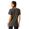 10051768 Ariat Women's Ariat Sol Circle T-Shirt - Charcoal Heather