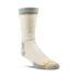 AR3857 Ariat Women's AriatTEK Lightweight Merino Wool Crew Socks - Oatmeal