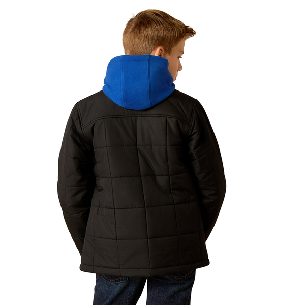 10051984 Ariat Boys' Crius Insulated Jacket - Black