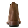 10053654 Ariat Men's Booker Ultra Chelsea Wide Square Toe Cowboy Boot - Brown Oiled Rowdy
