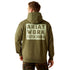 10054469 Ariat Men's Rebar Workman Brickyard Hoodie - Four Leaf Clover