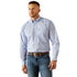 10054825 Ariat Men's Wrinkle Free Otello Classic Fit Long Sleeve Shirt - Periwinkle