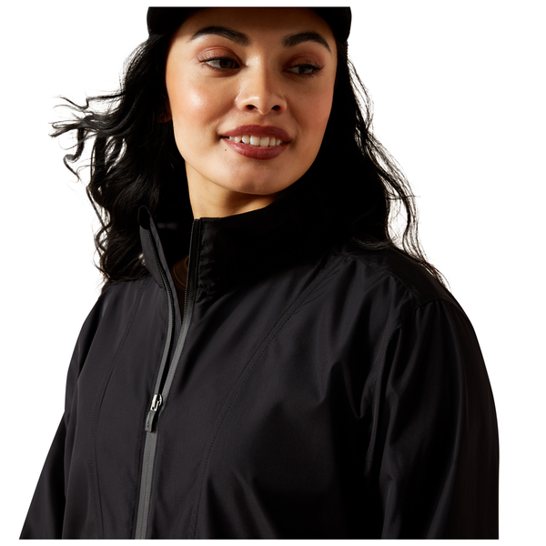 10054847 Ariat Women's Whisper Pullover Jacket - Black
