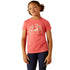 10055142 Ariat Youth Grateful Short Sleeve T-Shirt - Coral Paradise