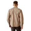 10058702 Ariat Men's Hawk Retro Fit Long Sleeve Snap Shirt - Dark Grey