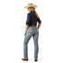 10058918 Ariat Women's Perfect Rise Yara Straight Leg Jeans - Oklahoma