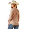 10060372 Ariat Women's Kirby Stretch Long Sleeve Button Shirt - Malia Stripe