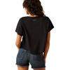 10060388 Ariat Women's Take It Easy Short Sleeve T-Shirt - Black