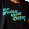 10060388 Ariat Women's Take It Easy Short Sleeve T-Shirt - Black