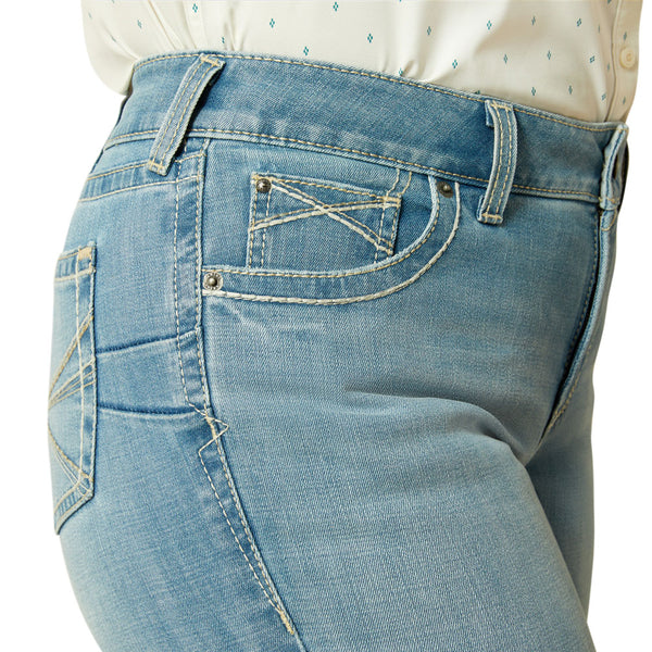 10061728 Ariat Women's Perfect Rise Alina Straight Leg Jeans - Petaluma