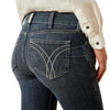 10061729 Ariat Women's Perfect Rise Esti Boot Cut Jean - Missouri
