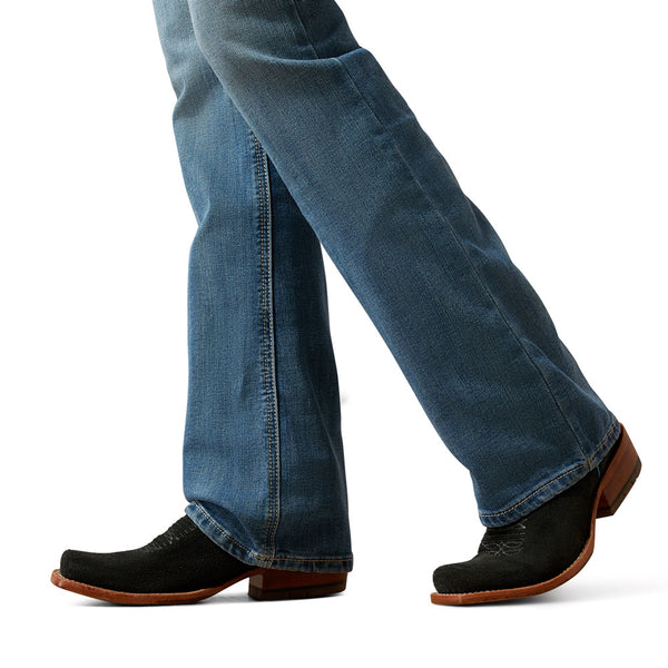 10061735 Ariat Women's High Rise Rowyn Boot Cut Jeans - Challis