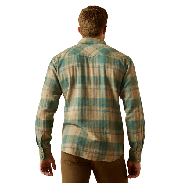 10062224 Ariat Men's Huxlee Retro Fit Long Sleeve Snap Shirt