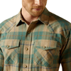 10062224 Ariat Men's Huxlee Retro Fit Long Sleeve Snap Shirt