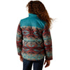 10062259 Ariat Girls' Crius Insulated Jacket - Inez Blanket / Dragonfly