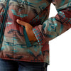 10062259 Ariat Girls' Crius Insulated Jacket - Inez Blanket / Dragonfly